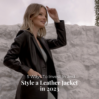 5 Ways To Invest And Style Leather Jacket Outfits