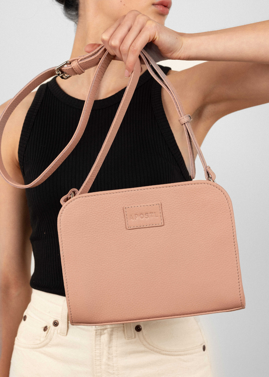 Aria Crossbody - Nude -