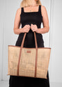 Clara Ratten Tote - Tan -