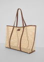 Clara Ratten Tote - Tan -