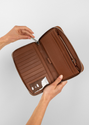 Apollos Travel Wallet - Tan -