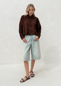 Apostl women’s brown suede bomber jacket in Australia