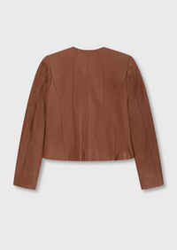 Apollo Leather Jacket - Tan