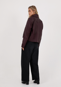 Sierra Bomber - Burgundy