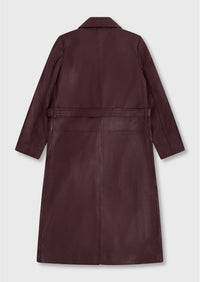 Solene Trench - Burgundy