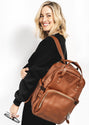 Vienna Bag - LUXE Pebble Leather - Tan -