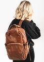 Vienna Bag - LUXE Pebble Leather - Tan -