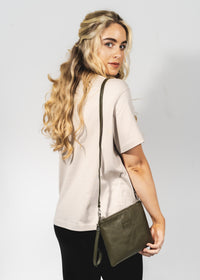 Apollos Crossbody - Olive Green -